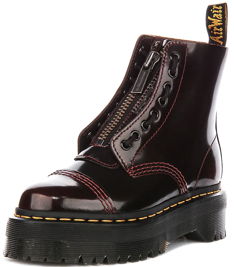 Dr Martens Sinclair In Cherry For Women