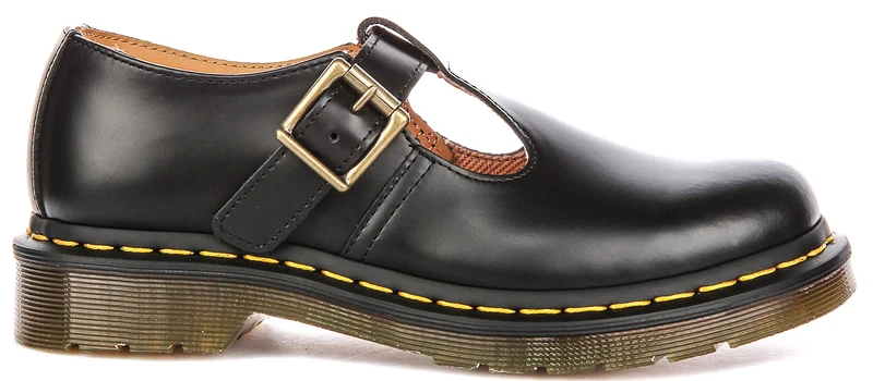 Dr Martens Polley In Black For Women
