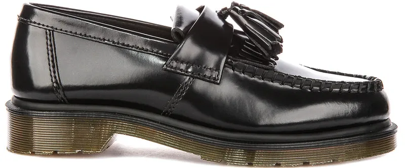 Dr Martens Adrian Tassel Loafers In Black