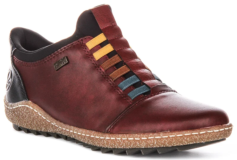 Rieker L7562-35 In Red For Women