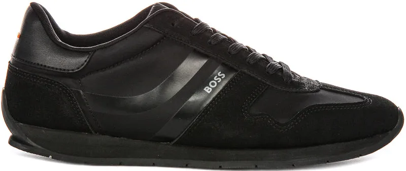 Boss Levon Runner In All Black For Men