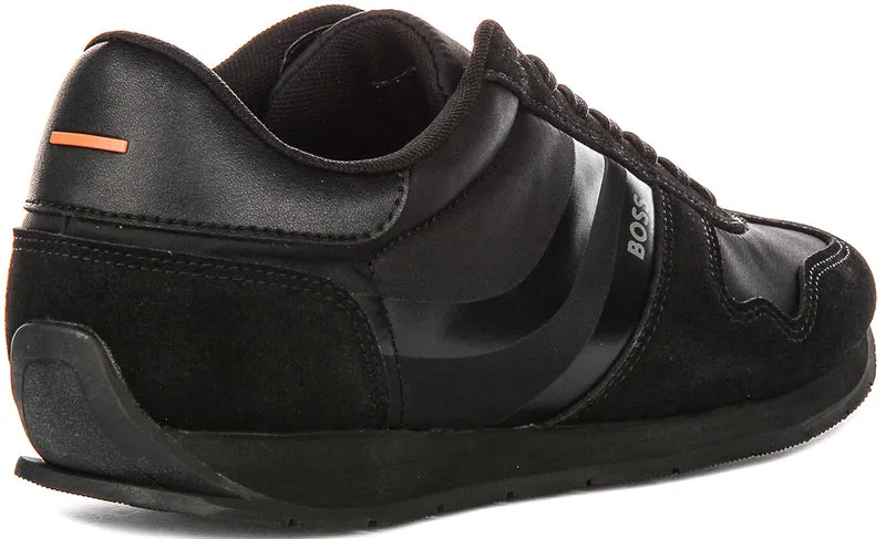 Boss Levon Runner In All Black For Men
