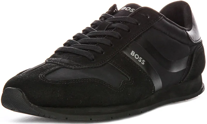 Boss Levon Runner In All Black For Men