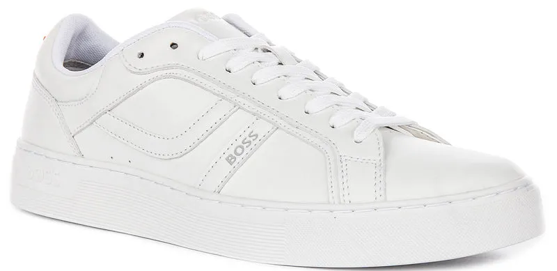Boss Rhys Tennis In All White For Men