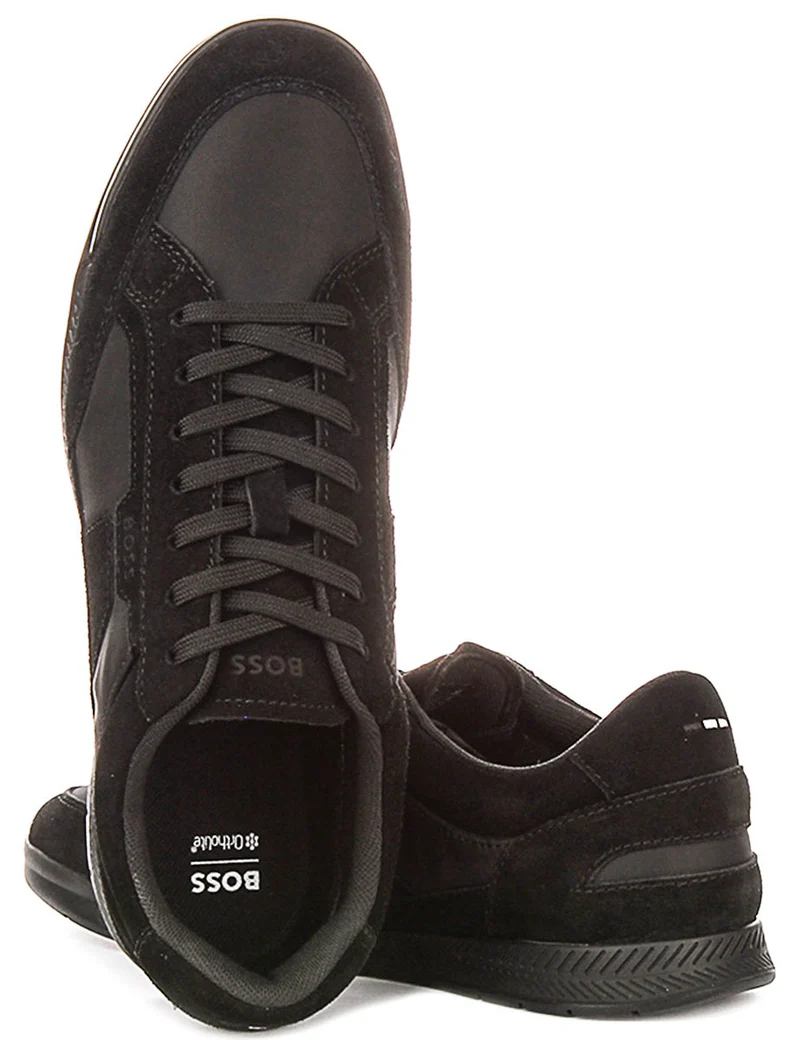 Boss Nitan Low Profile In All Black For Men