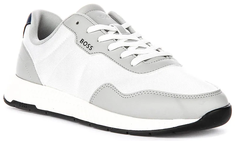 Boss Titanium Runner In Grey For Men