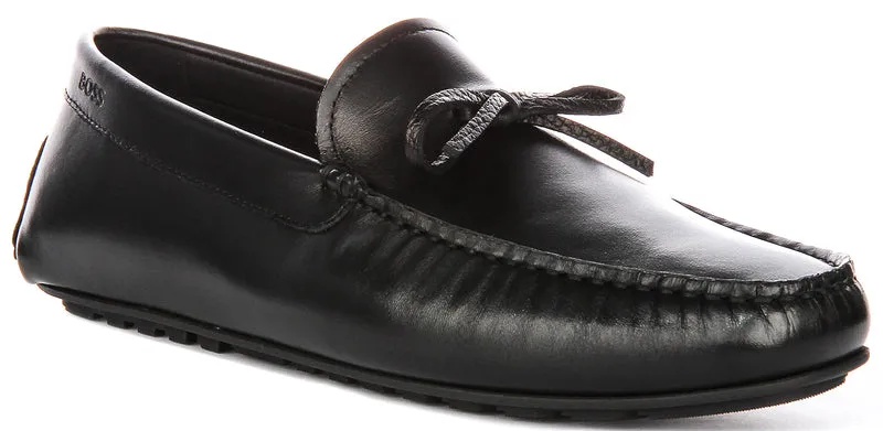 Boss Noel Mocc In Black For Men