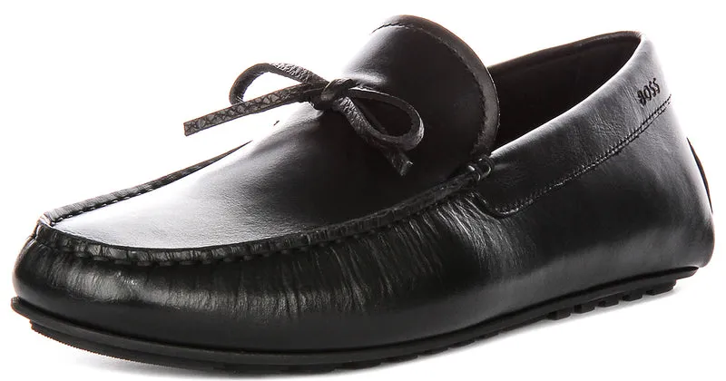 Boss Noel Mocc In Black For Men