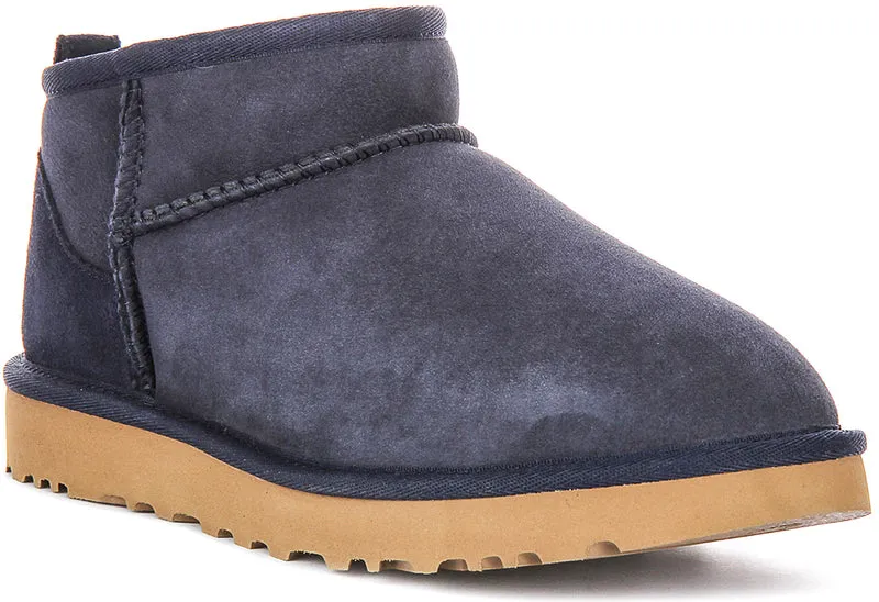 UGG W Classic Ultra Mini In Indigo For Women