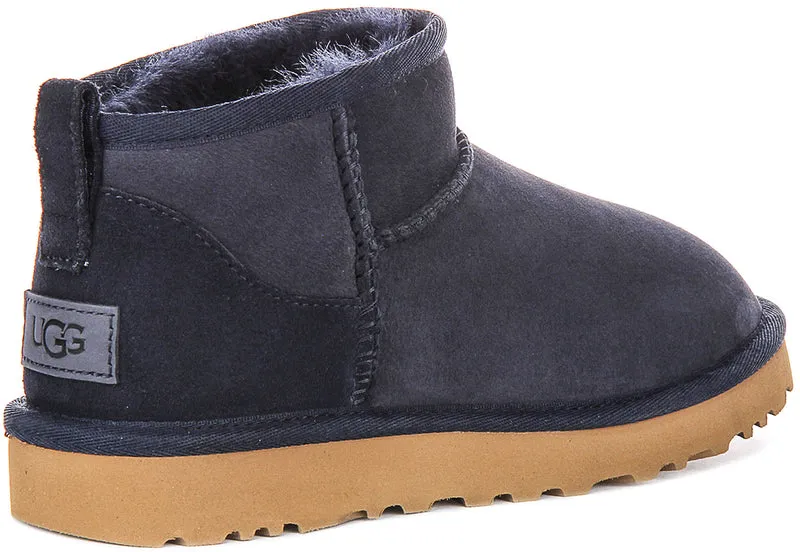 UGG W Classic Ultra Mini In Indigo For Women
