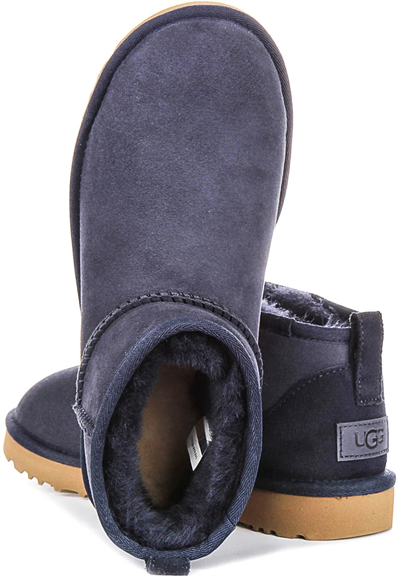 UGG W Classic Ultra Mini In Indigo For Women