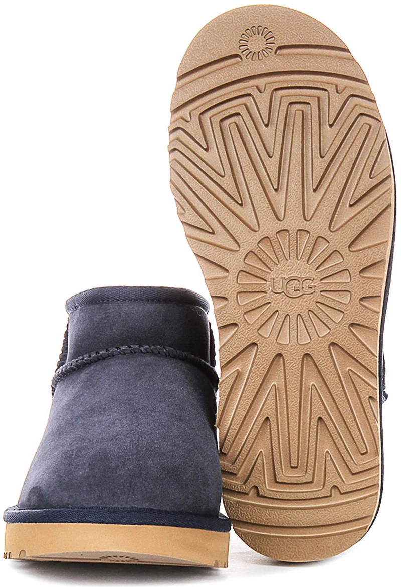 UGG W Classic Ultra Mini In Indigo For Women