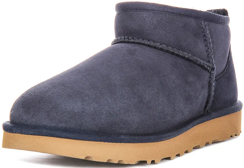 UGG W Classic Ultra Mini In Indigo For Women