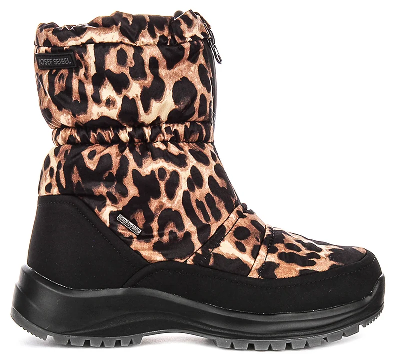 Josef Seibel Colorado 58 In Black Leopard For Women