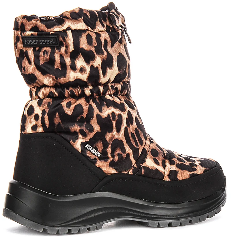 Josef Seibel Colorado 58 In Black Leopard For Women