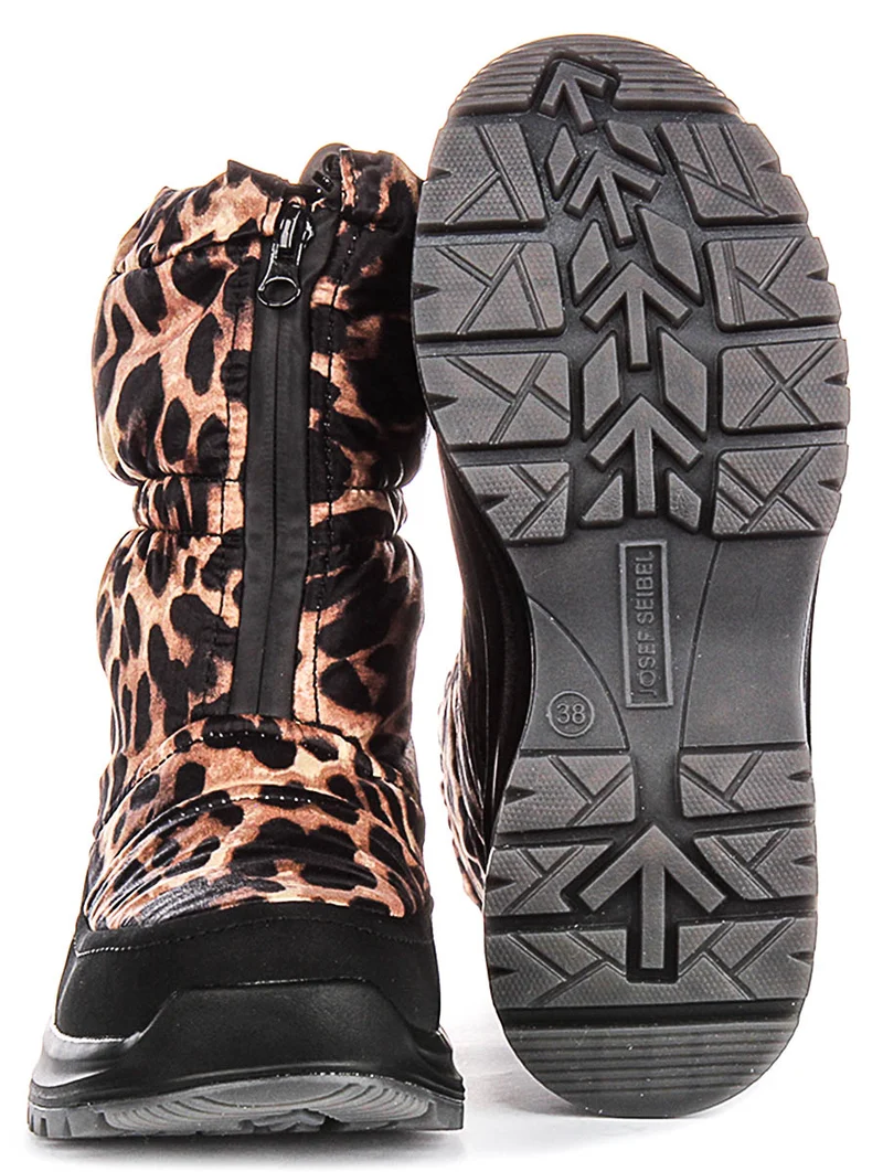 Josef Seibel Colorado 58 In Black Leopard For Women