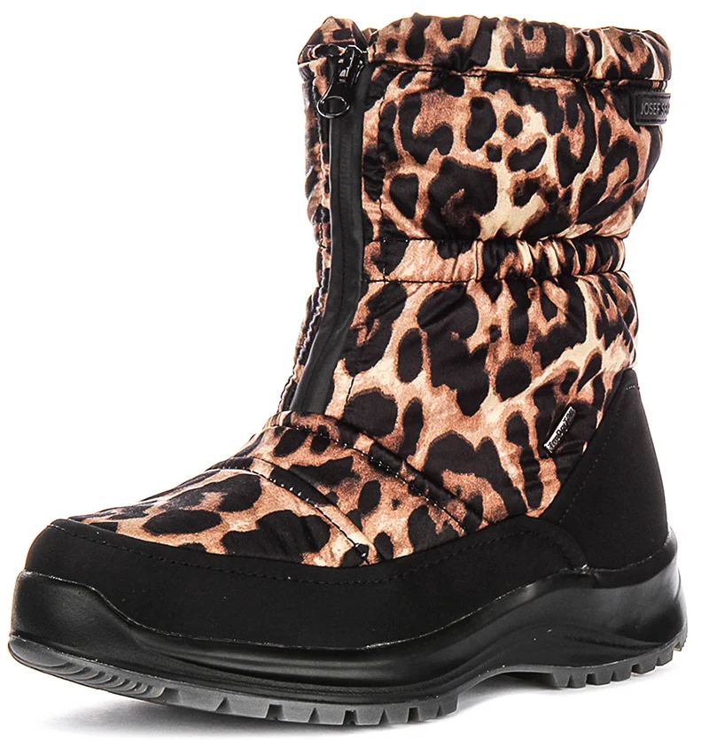 Josef Seibel Colorado 58 In Black Leopard For Women