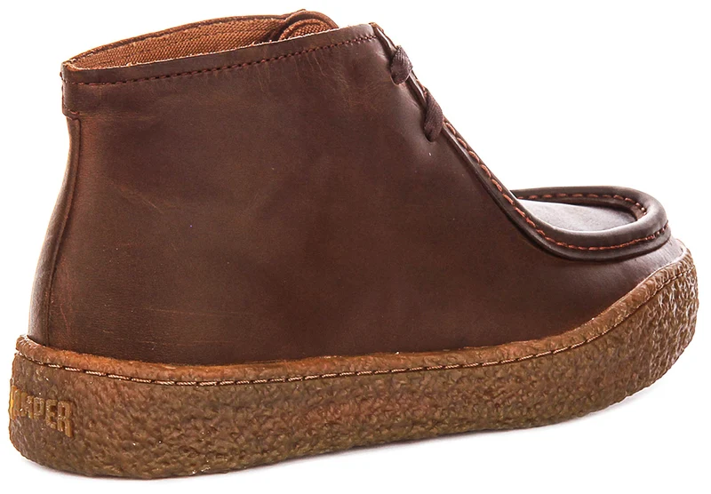 Camper Peu Terreno In Brown Boots