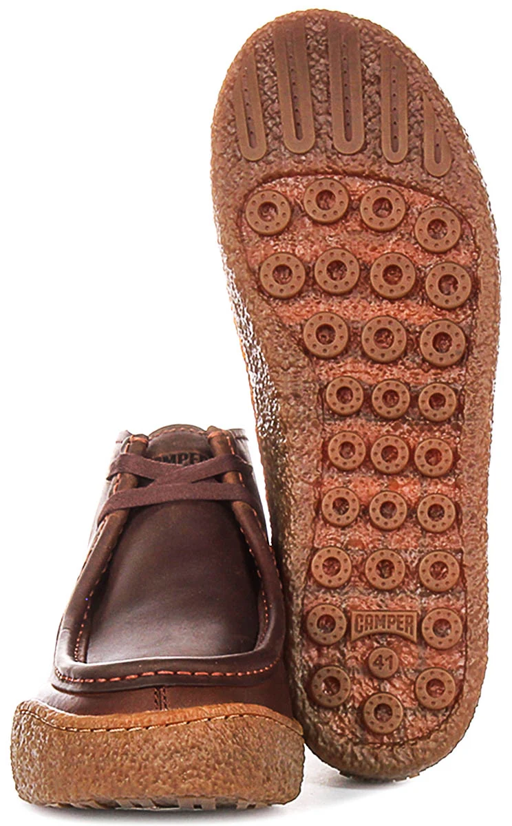 Camper Peu Terreno In Brown Boots