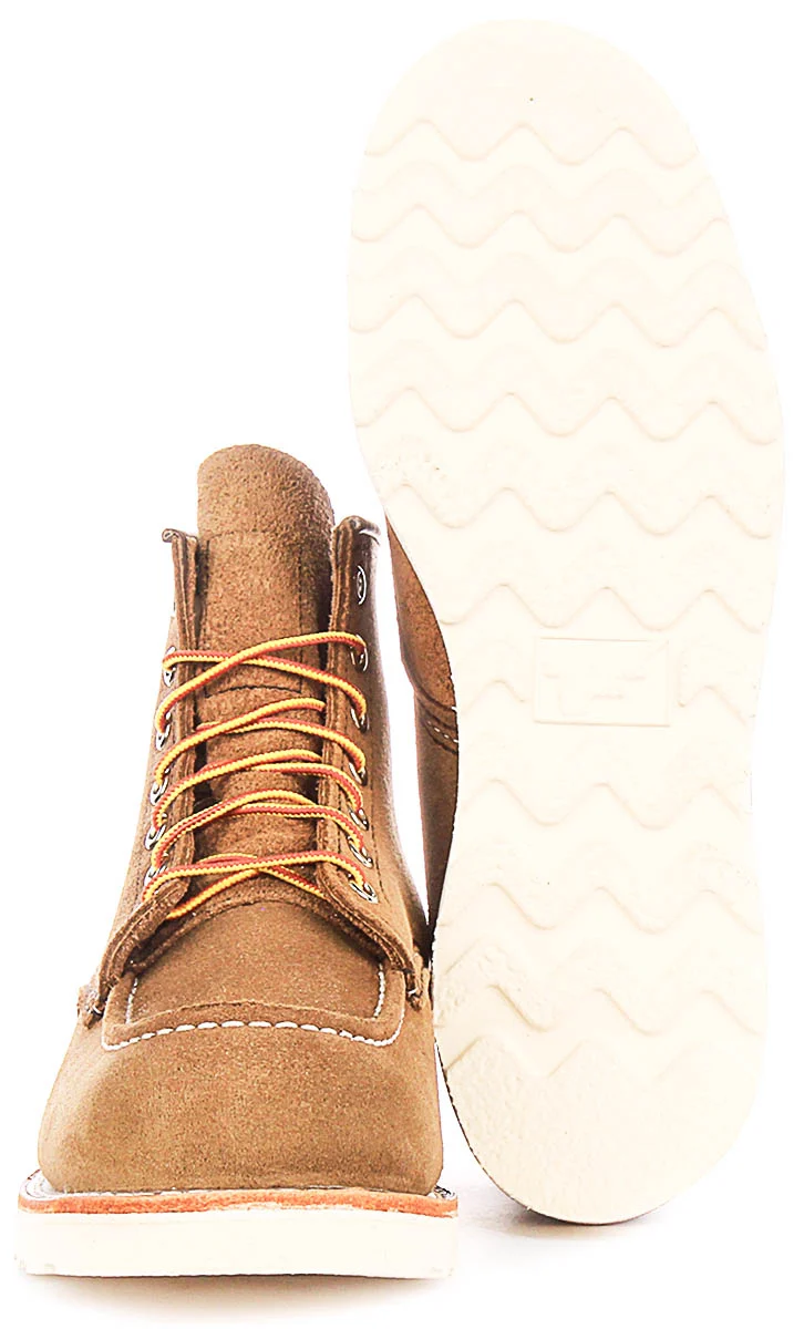 Red Wing 8881 In Olive Suede For Men