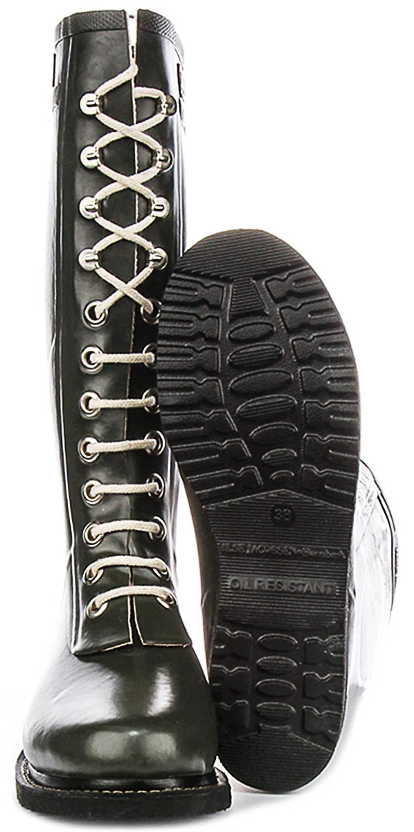 Ilse Jacobsen Rub1 In Army Green For Women