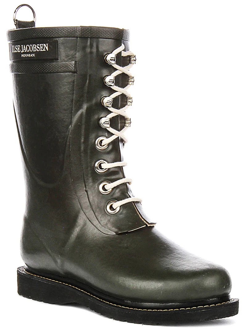 Ilse Jacobsen Rub15 In Army Green For Women