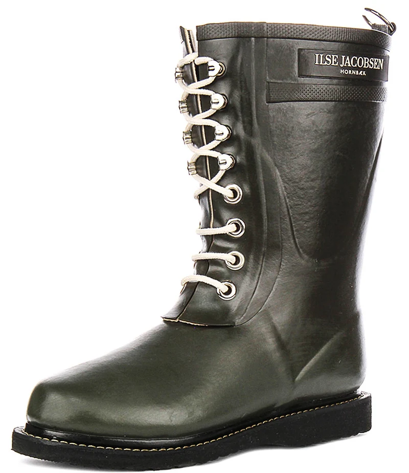 Ilse Jacobsen Rub15 In Army Green For Women