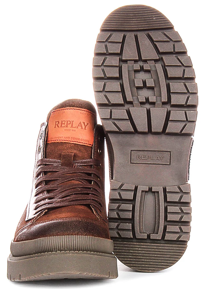 Replay Sandtown Mount2 In Brown For Men