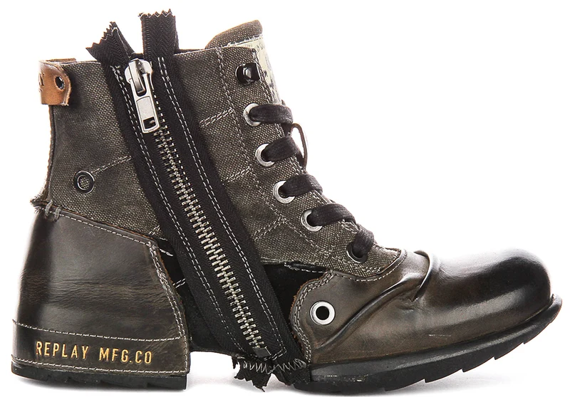 Replay Grip Limited In Dark Brown For Men