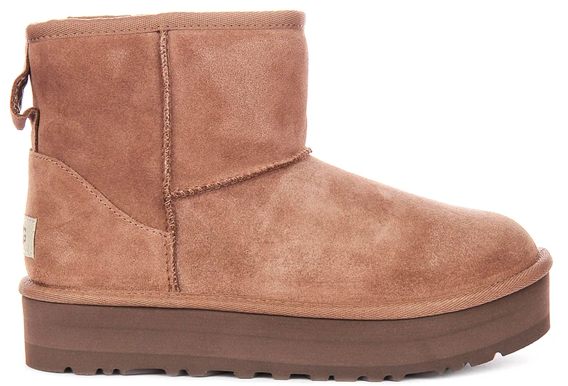 UGG Mini Platform In Oak For Juniors