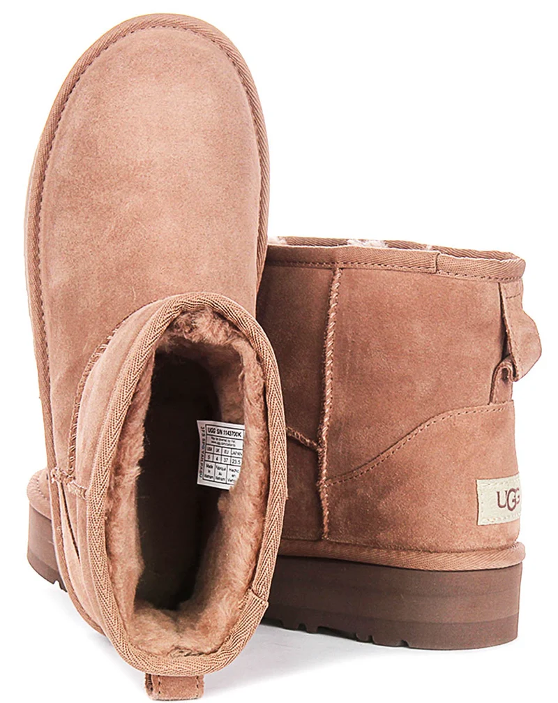 UGG Mini Platform In Oak For Juniors
