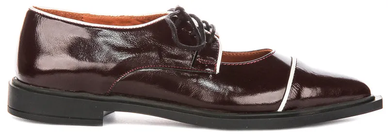 Justinreess England Jane In Burgundy For Women