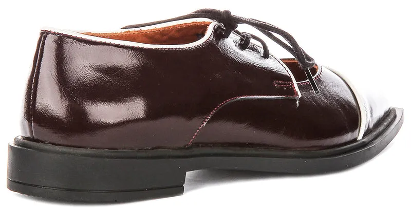 Justinreess England Jane In Burgundy For Women
