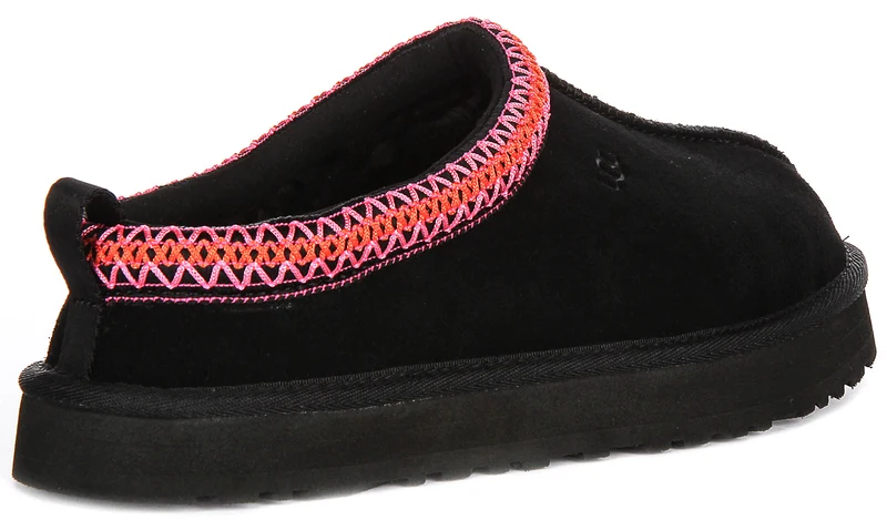 UGG K Tazz In Black Red For Junior