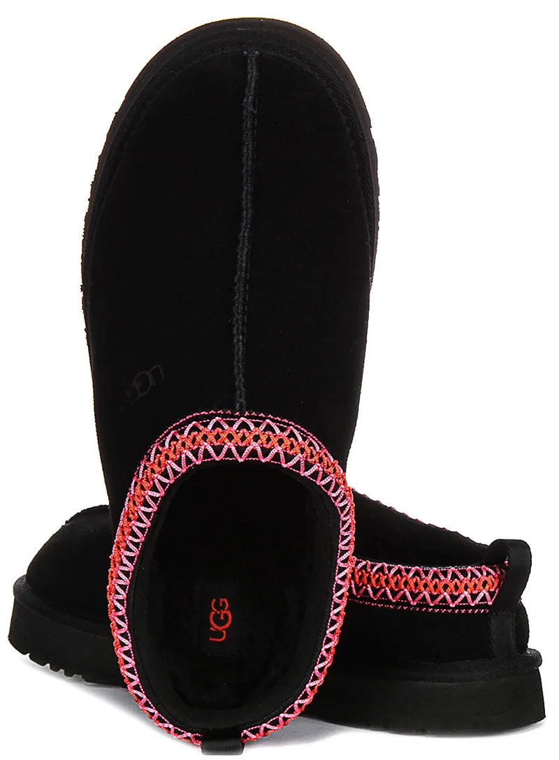 UGG K Tazz In Black Red For Junior