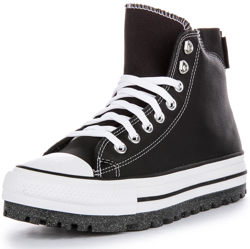 Converse A04480C City Trek In Black White | Waterproof