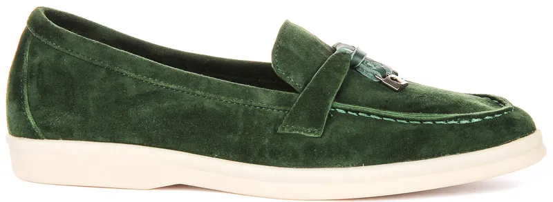 Justinreess England Emma In Green For Women