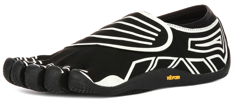 Vibram Five Fingers Groundsplay In Black White For Men