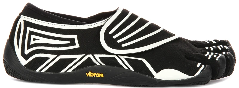 Vibram Five Fingers Groundsplay In Black White For Women