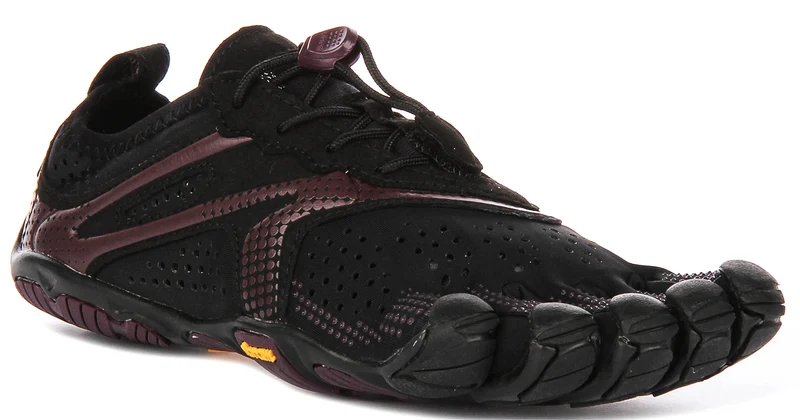 Vibram Five Fingers V run In Black Purple For Women