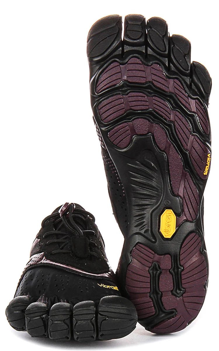 Vibram Five Fingers V run In Black Purple For Women