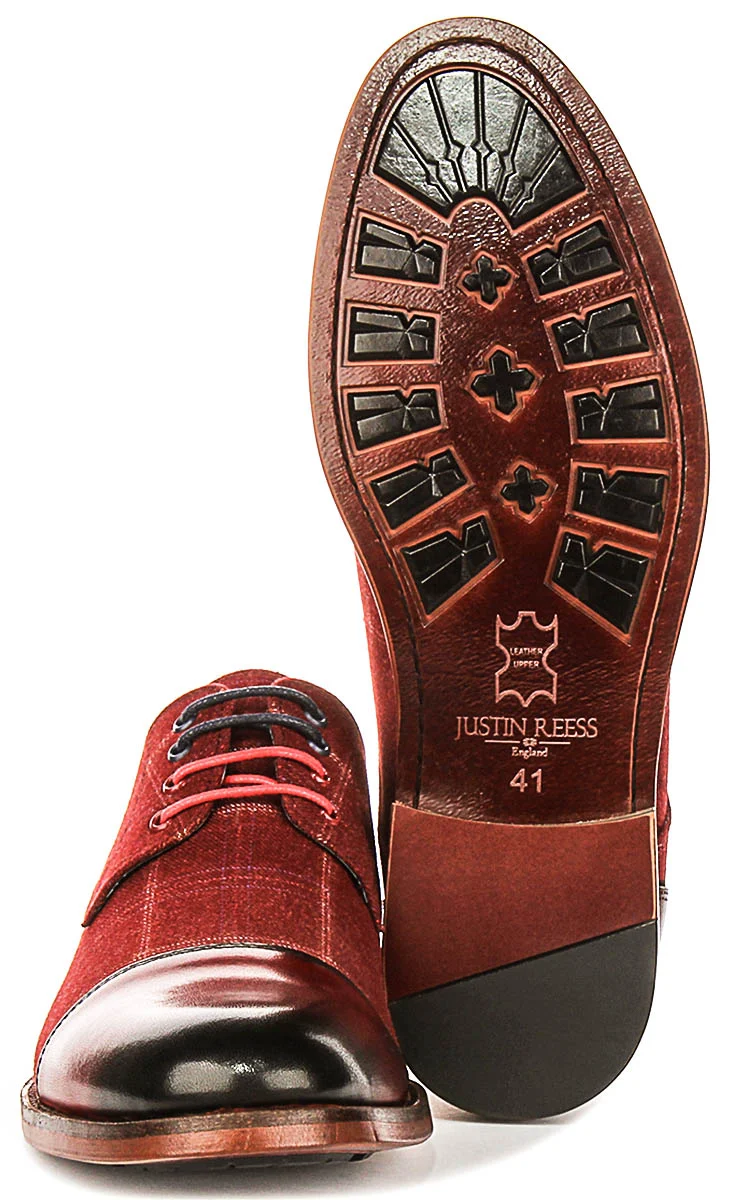 Justinreess England Oden In Red For Men