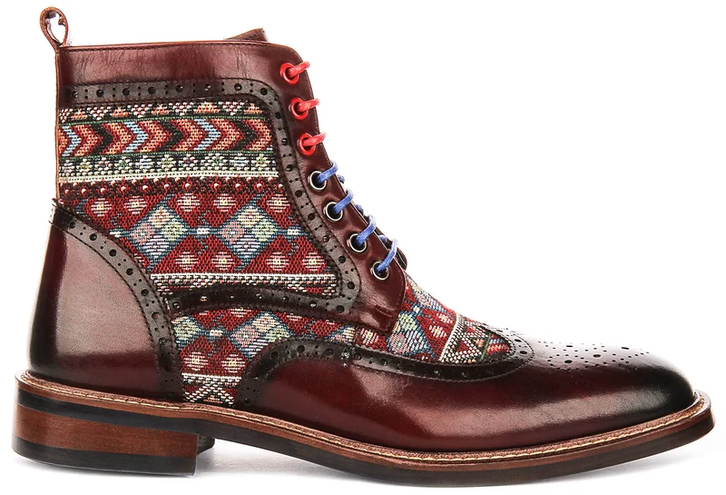 Justinreess England Carlos In Burgundy For Men