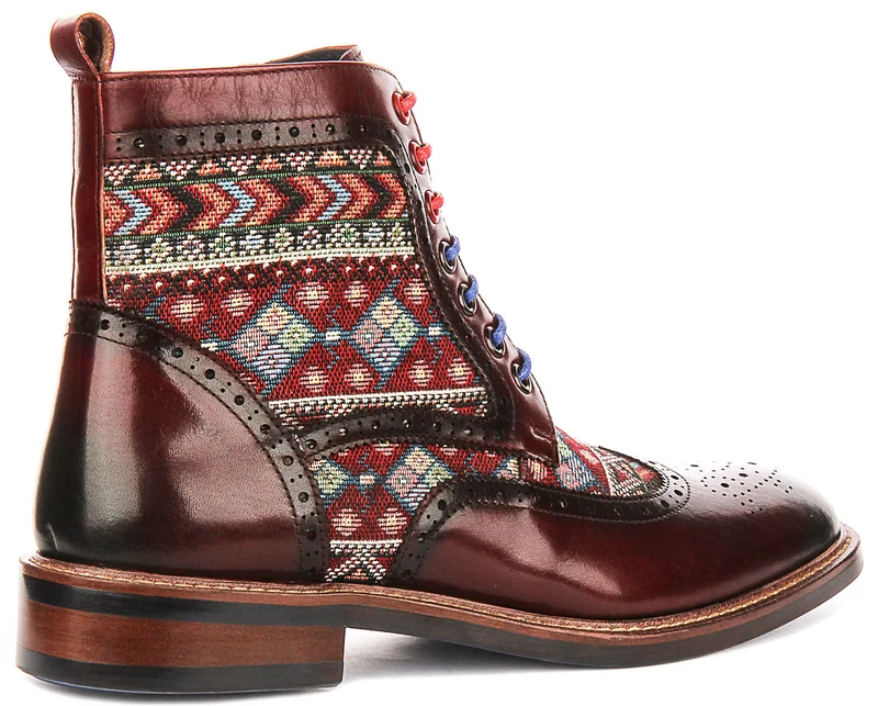 Justinreess England Carlos In Burgundy For Men