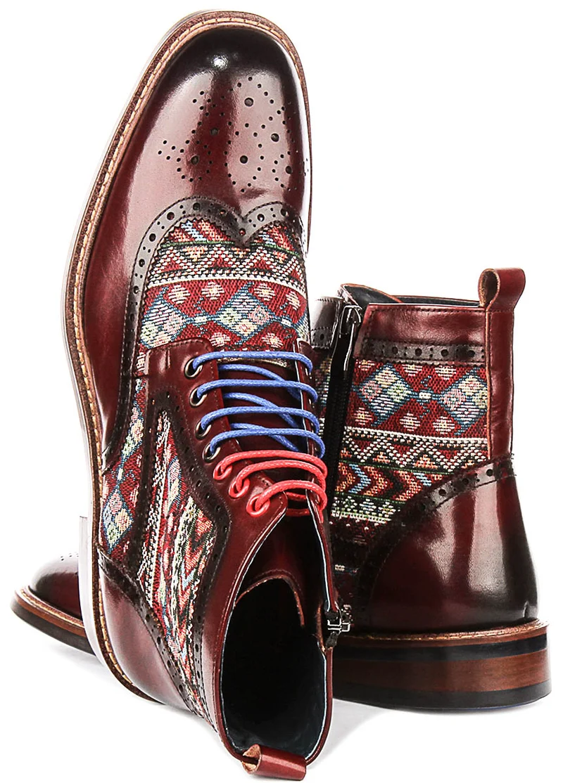 Justinreess England Carlos In Burgundy For Men