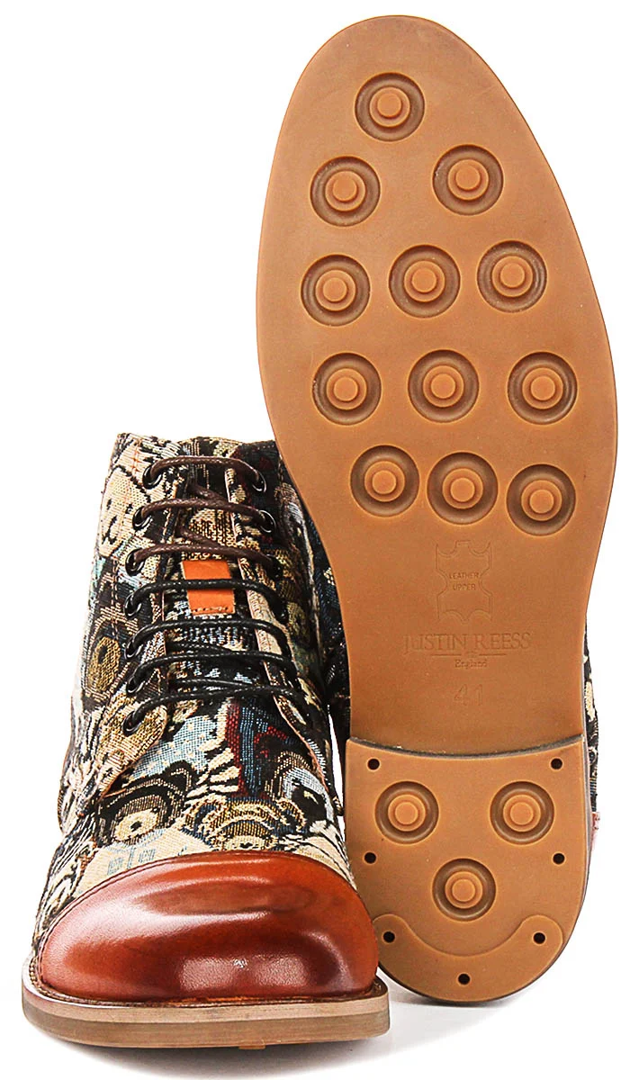 Justinreess England Gus In Tan For Men