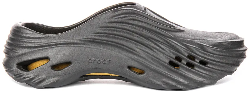 Crocs Echo Wave In Black For Men