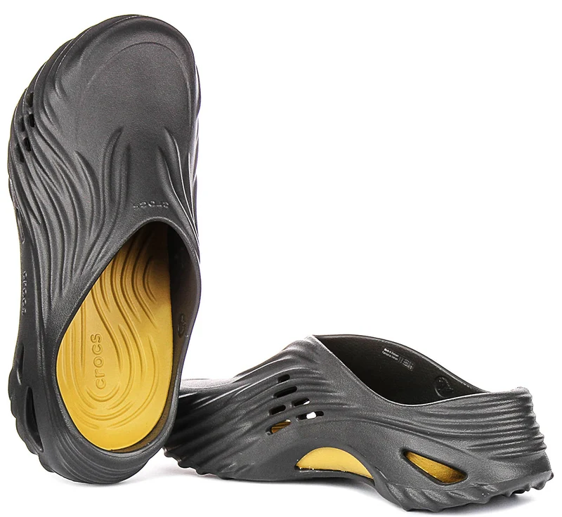 Crocs Echo Wave In Black For Men