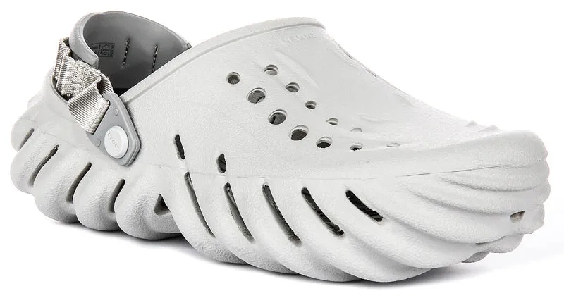 Crocs Echo Clog In Light Grey