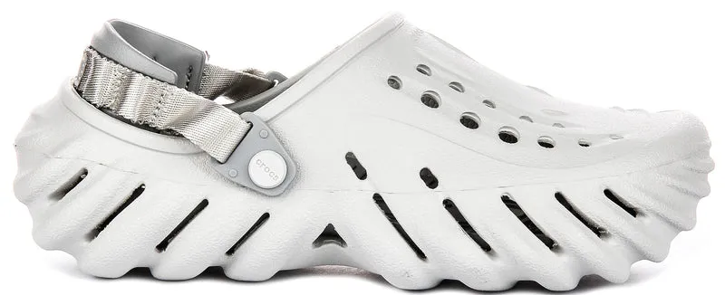 Crocs Echo Clog In Light Grey